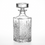 Premium Cut-Glass Whiskey Decanter with Airtight Stopper - Royal Square Spirits Container
