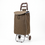 Premium Foldable Shopping Trolley Bag with Wheels - Heavy Duty Reusable Grocery Cart
