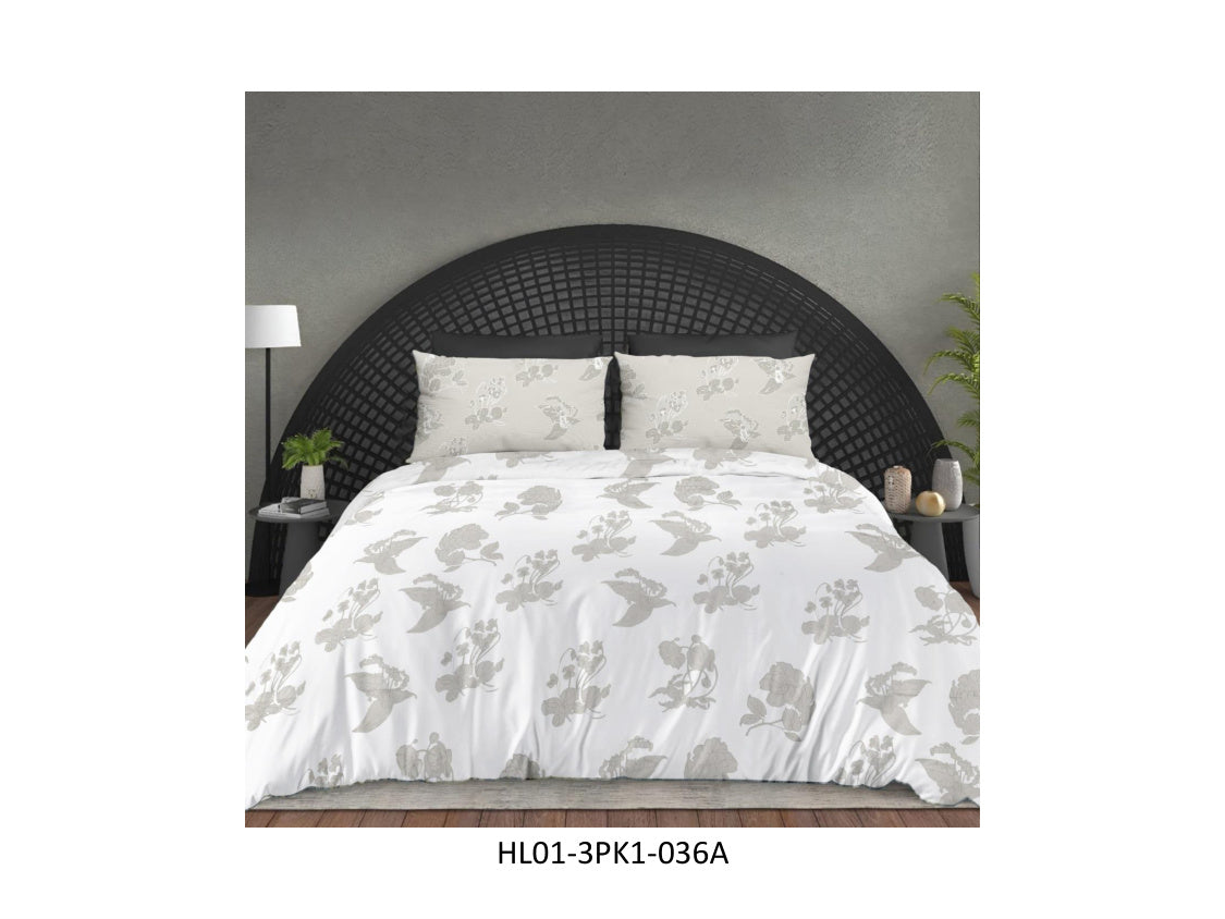 HAPPY LIFE 210 TC 100%
COTTON HAPPY LIFE KING SIZE BEDSHEET
