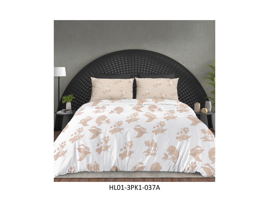HAPPY LIFE 210 TC 100%
COTTON HAPPY LIFE KING SIZE BEDSHEET