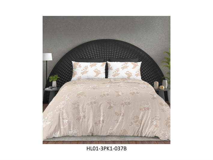HAPPY LIFE 210 TC 100%
COTTON HAPPY LIFE KING SIZE BEDSHEET