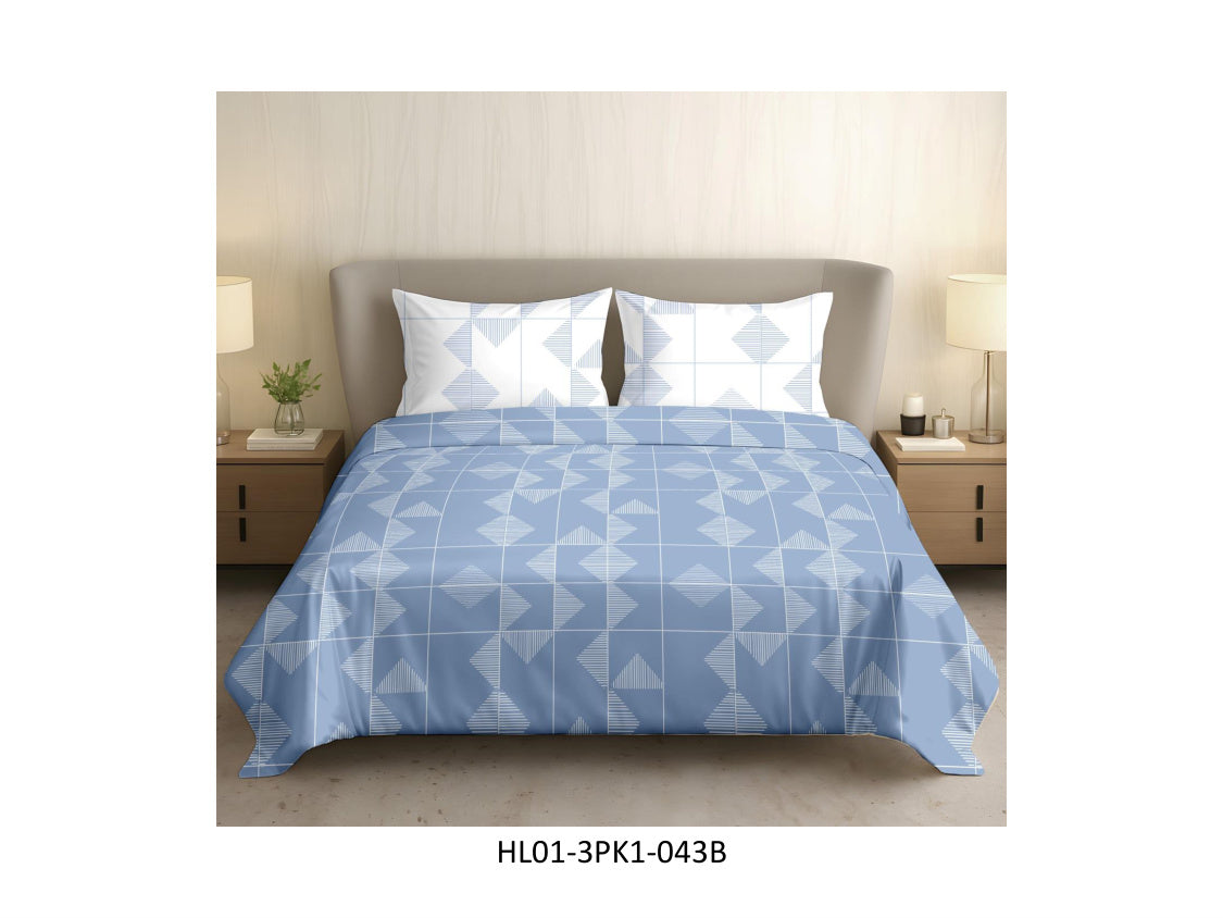 HAPPY LIFE 210 TC 100%
COTTON HAPPY LIFE KING SIZE BEDSHEET