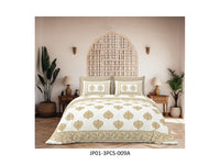 JAIPURI 120 TC
COTTON JAIPURI DOUBLE BEDSHEET