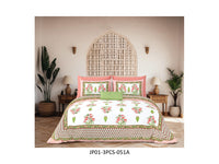 JAIPURI 120 TC
COTTON JAIPURI DOUBLE BEDSHEET