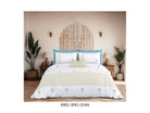 KARIGARI 210 TC 100% COTTON KING SIZE DOUBLE BEDSHEET SET HAND BLOCK