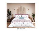 KARIGARI 210 TC 100% COTTON KING SIZE DOUBLE BEDSHEET SET HAND BLOCK