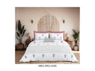 KARIGARI 210 TC 100% COTTON KING SIZE DOUBLE BEDSHEET SET HAND BLOCK