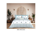 KARIGARI 210 TC 100% COTTON KING SIZE DOUBLE BEDSHEET SET HAND BLOCK