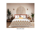 RAJWADA 120 TC 100% COTTON KING SIZE DOUBLE BEDSHEET SET