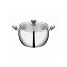 Belly Casserole with Glass lid 18 cm