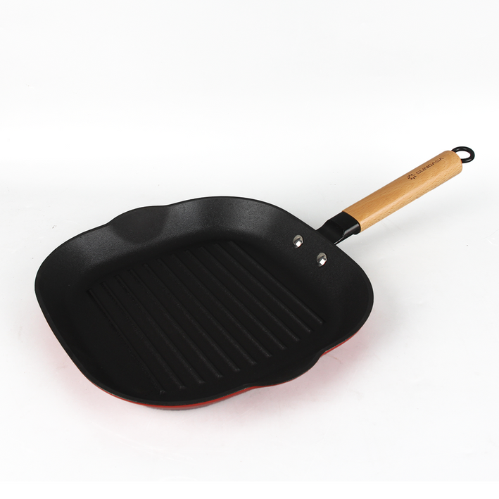 Pre Seasoned Cast Iron Grillpan 28cm/ 1.7L