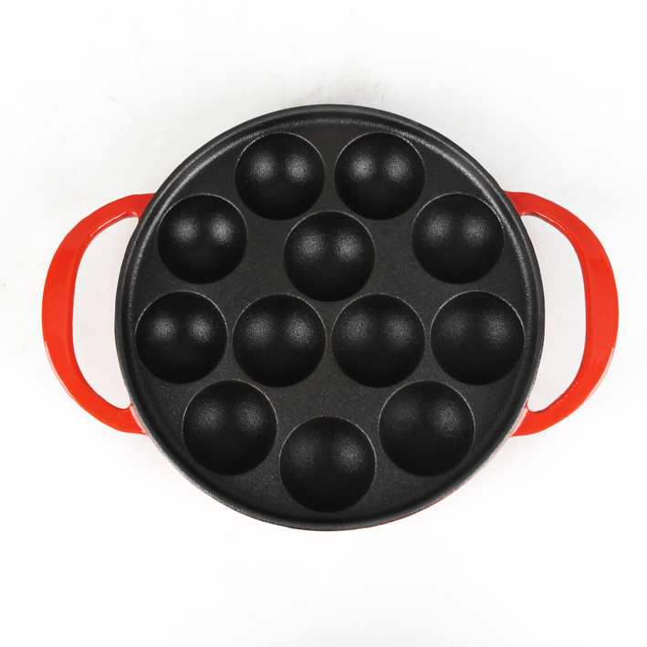 Pre Seasoned Cast Iron Paniyaram Pan 20cm