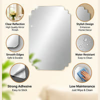 Acrylic Mirror Wall Sticker - image 3