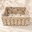Large Floral Lined Storage Basket - image 1