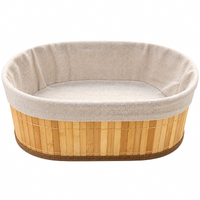 Large Oval Lined Storage Basket - image 4