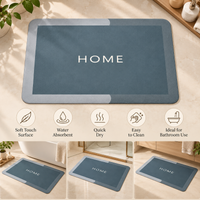 Blue HOME Printed Floor Mat - image 2