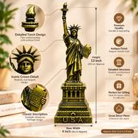 Anupam Statue of Liberty metal showpiece — image 4