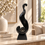Anupam black swan inspired crystal sphere decorative showpiece AFU-184-18 lifestyle