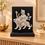 Anupam Maa Durga Brass Religious Plaque with Lion Motif and Silver Tone Finish for Home Mandir Decor & Festive Gifting