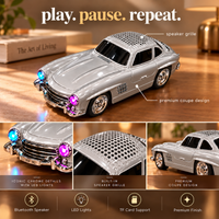 Anupam 10W Silver Bluetooth car speaker - Speaker grille and metallic-look detailing