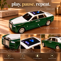15W retro car Bluetooth speaker premium details