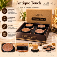 Anupam Antique Touch coaster set uses and gifting image