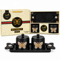 Anupam butterfly jar set white background image