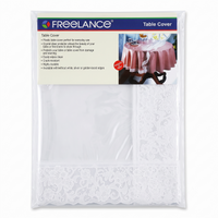 Anupam Freelance clear PVC table cover product packaging