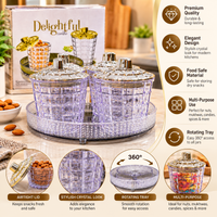 Anupam snack jar set features and usage