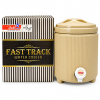 Anupam Fast Track 22 litre beige insulated water cooler with tap