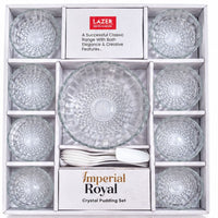 Anupam Imperial Royal Crystal Pudding Set serving view