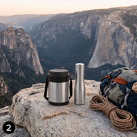 Anupam insulated lunch jar and bottle combo travel outdoor use