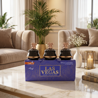 Anupam Las Vegas 3 piece dry fruit container set lifestyle view