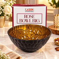 Anupam Lazer Rose Bowl Big premium decorative serving bowl