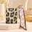 Anupam Leopard Print with Scarf Keychain Pocket Mirror, Dual Mirror with Keychain for Handbag & Travel, image 1