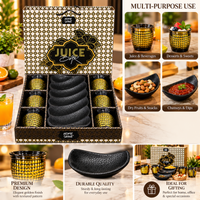 Anupam premium juice glass set features image
