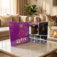 Anupam Premium Touch black and gold mug set premium lifestyle view