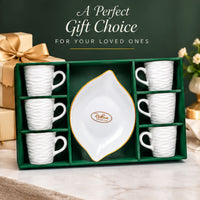 Anupam Rich Craft bone china tea coffee gift set
