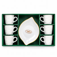 Anupam Rich Craft bone china tea coffee set box packaging