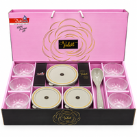 Anupam Rich Craft Valvet 10 piece serving bowl and container gift set