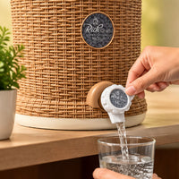 Anupam Rich Craft water dispenser easy flow tap in use