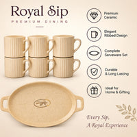 Anupam Royal Sip ceramic mug set features image