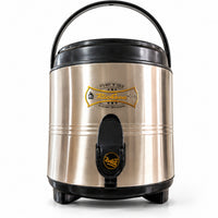 Anupam stainless steel insulated hot and cold beverage dispenser - front view