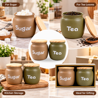 Anupam Sugar and Tea jars for kitchen storage and gifting