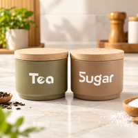 Anupam Tea and Sugar kitchen storage canister set
