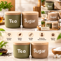 Tea and Sugar canister set everyday use and quality features